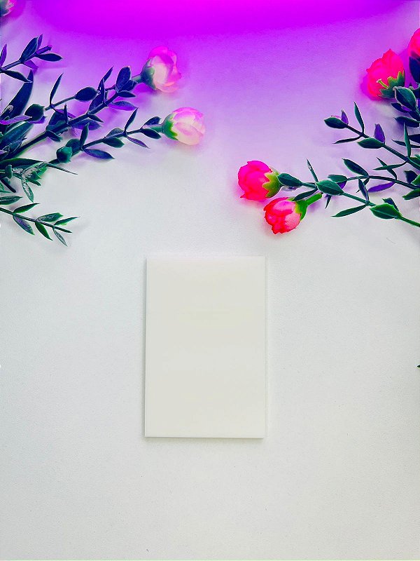 sticky note transparente pequeno retangular