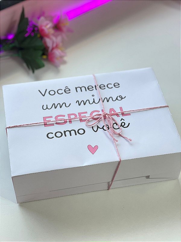 Kit unboxing perfeito para presentear