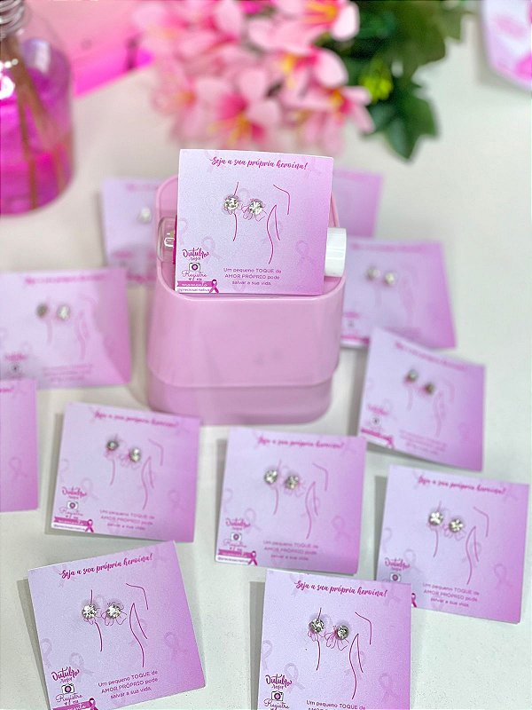 10 unid. Mini Card com ponto de luz