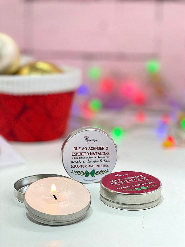 5  velas aromáticas - Produção rápida