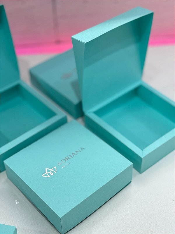 10 caixinhas personalizadas com tampa - ideal para semijoias