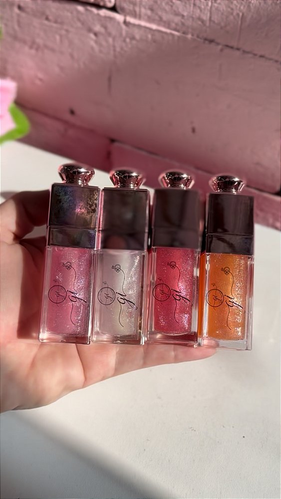 10 unidades - Lip Gloss estilo Dior PRÉ VENDA