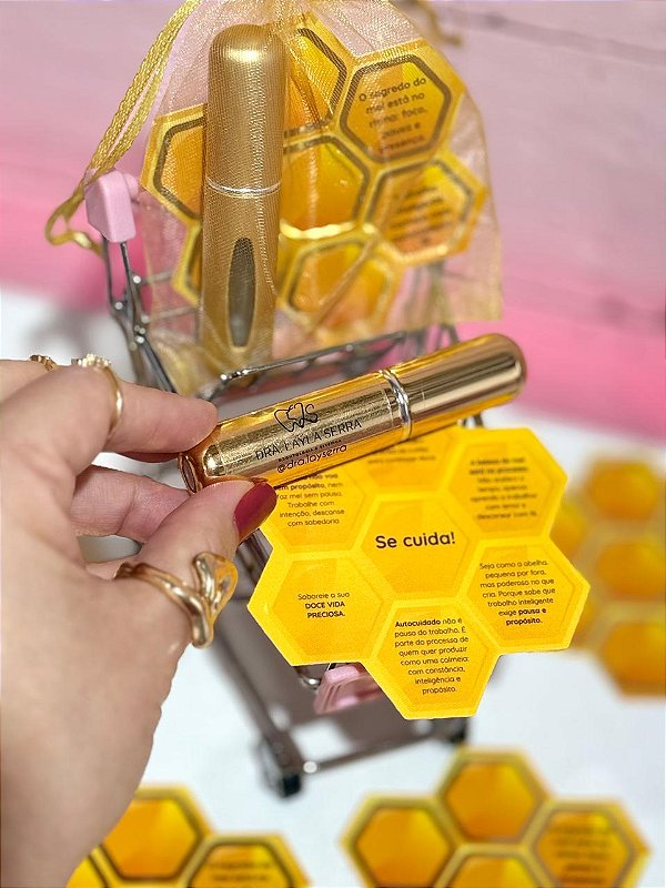 Mini Body Splash - Perfume De Bolsa (o Frasco Pode Ser Personalizado) - Brinde Para Setembro Amarelo