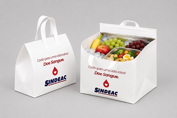 Bolsa térmica personalizada com logo