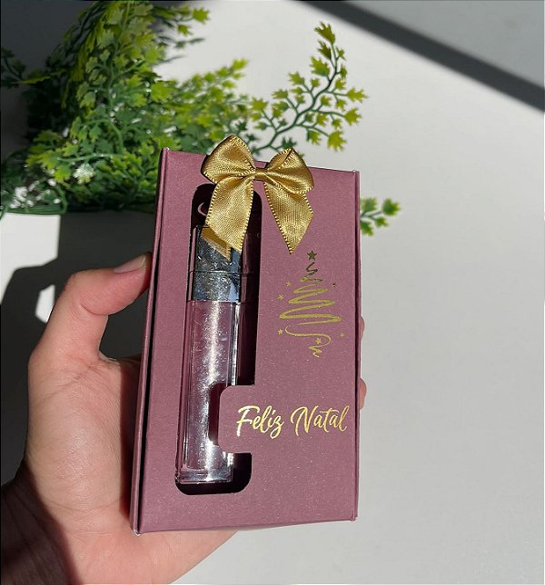 Gloss labial nova ponteira dior com caixa personalizada