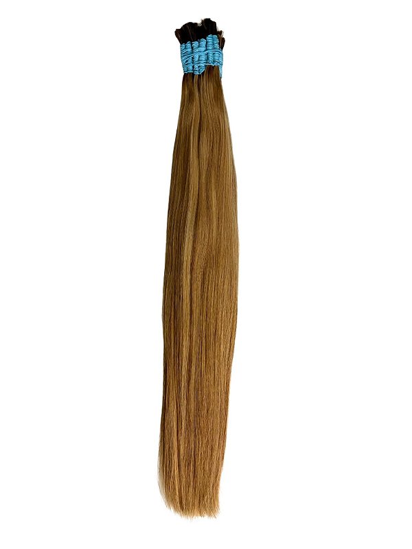 Liso Natural Loiro com Luzes Vietnamita Super Drawn