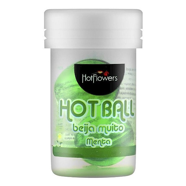 Bolinha Hot Ball Beijavel Menta 2uni
