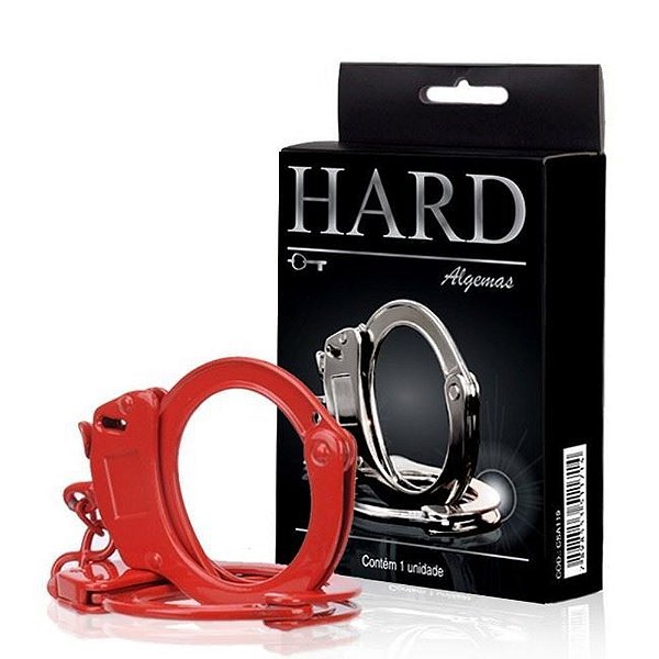 Algema Metal Vermelha Hard