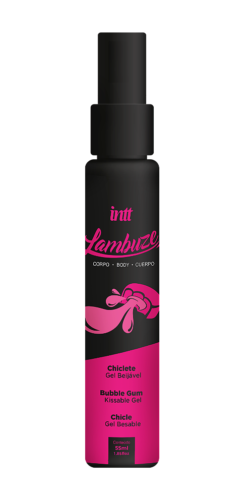 Lambuze Gel Comestível Chiclete Aquece