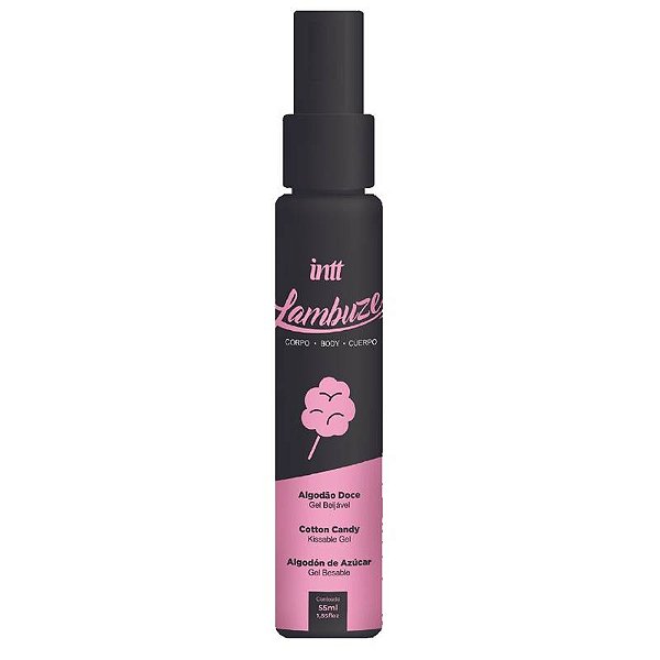 Lambuze Gel Comestível Algodão Doce Aquece