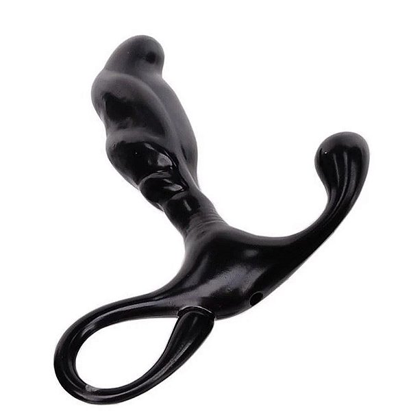 Estimulador De Próstata Metal Preto