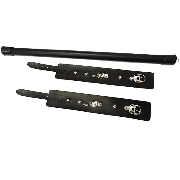 Separador De Pernas 50cm Black
