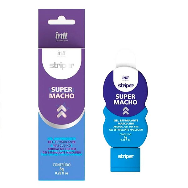 Striper Gel Super Macho Excitante Masculino