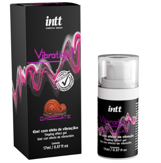 Vibration Gel Excitante Chocolate Unissex