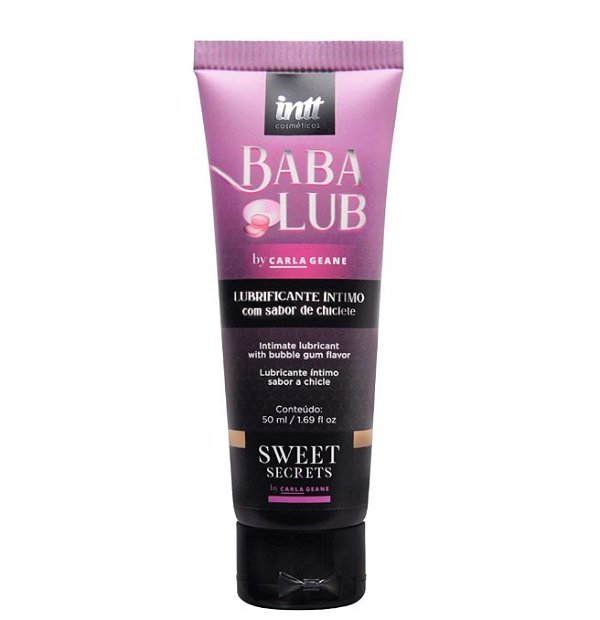 Lubrificante Beijável Babalub Sweet Secrets