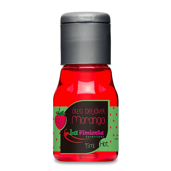 Gel Beijável Morango 15ml