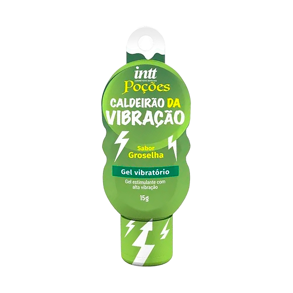 Gel Vibratório Poção da Vibração Sabor Groselha 15g