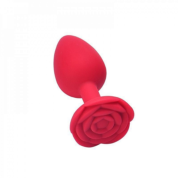 Plug Anal P Silicone Vermelho