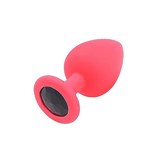 Plug Anal M Silicone Rosa