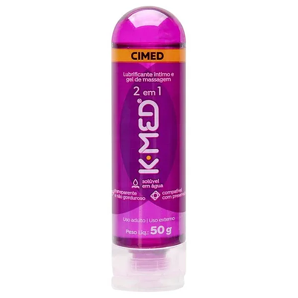 K-Med Lubrificante 2 em 1 - 50g