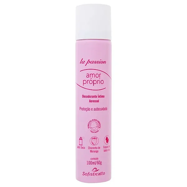Desodorante Intimo Amor Próprio Morango 60g