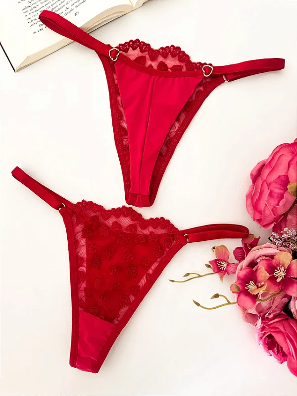 Calcinha Sexy Love Vermelha
