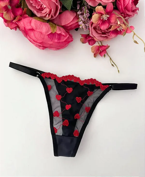 Calcinha Sexy Love Preta