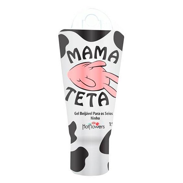 Mama Teta Gel Beijável Leite Ninho Oral Seios