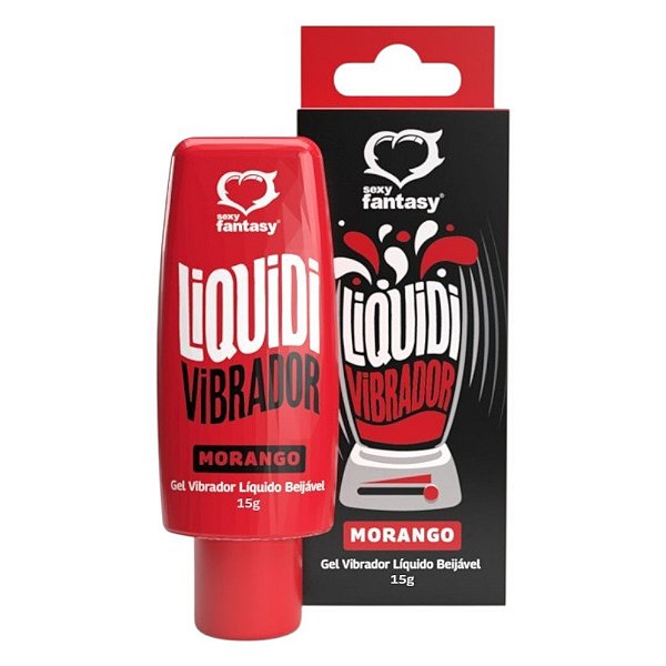Liquidi Gel Vibrador Liquido Excitante Morango