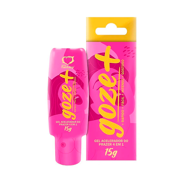 Goze Mais Gel excitante 4x1 Acelerador Do Prazer