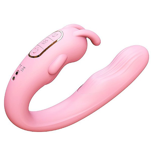 Rabbit Vibrador Coelho Ponto G Clitóris 10 Potnências