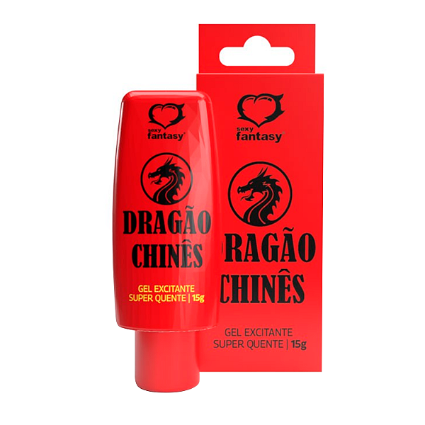 Dragão Chinês Gel Excitante Esquenta Unissex 15g