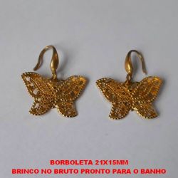 BRINCO NO BRUTO PRONTO PARA O BANHO COM BASE DE ANZOL LARGA BORBOLETA VASADA PESO 2.1GR - BRU3196