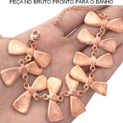 PULSEIRA NO BRUTO PRONTO PARA O BANHO LAÇOS 37GR TAMANHO APROXIMADO:22CM REF.BRU2191