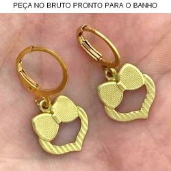 BRINCO PRESSÃO NO BRUTO PRONTO PARA BANHO (2400) 1.9GR TAMANHO APROXIMADO:2,5CM REF.BRU1518