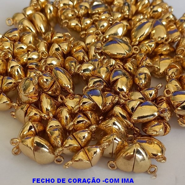 ACESSORIO NO BRUTO PRONTO PARA O BANHO - FECHO TAMANHO 8MM '(IMA") PESO TOTAL 1.8GR - VENDIDO POR UNIDADE  - BRU000175
