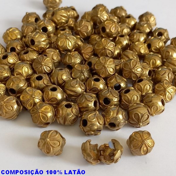ACESSORIO NO BRUTO PRONTO PARA O BANHO(CX51) (8MM)- BERLOQUE PARA PULSEIRA SIMILAR A PANDORA(PEÇA VENDIDA POR UNIDADE)(ESPACE TRAVA) - PESO 2,38GR -