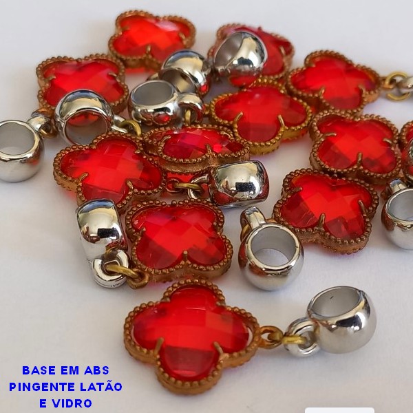 ACESSORIO NO BRUTO PRONTO PARA O BANHO(van cleef) - BERLOQUE PARA PULSEIRA SIMILAR A PANDORA(PEÇA VENDIDA POR UNIDADE) - PESO 2,1GR - BRU000335E