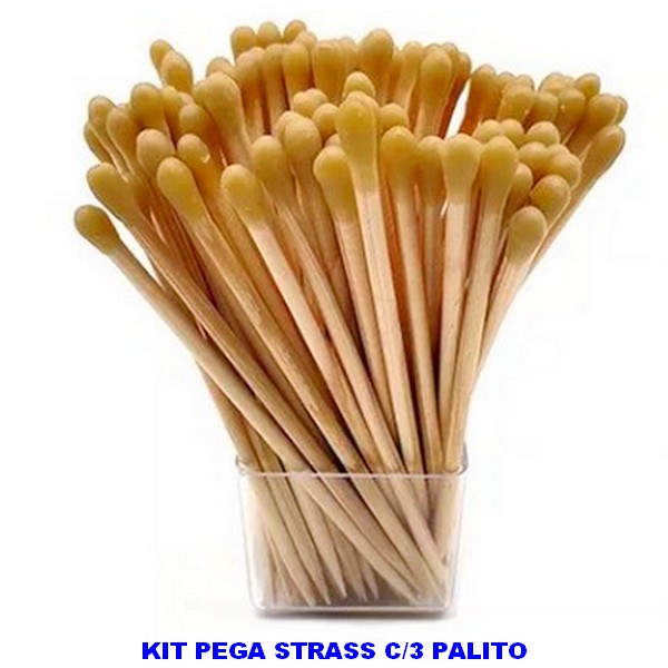 PEGA STRASS E PEROLAS (KI COM 3(TREIS)PALITO PEGA STRASS - BRU2214A