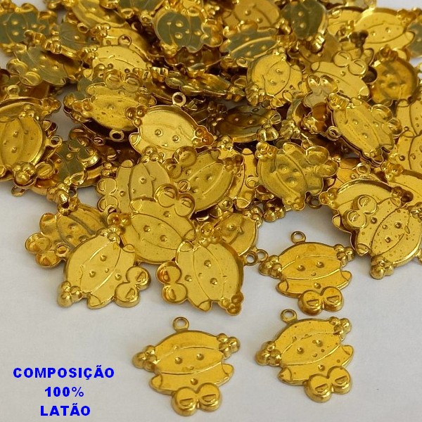 ACESSÓRIO BRUTO PRONTO PARA BANHO (CX19) -  (V2427) BEBEZINHA VENDIDA POR UNIDADE COMPOSIÇÃO LATÃO - PESO 0,7GR - TAMANHO 17MM BRU000664