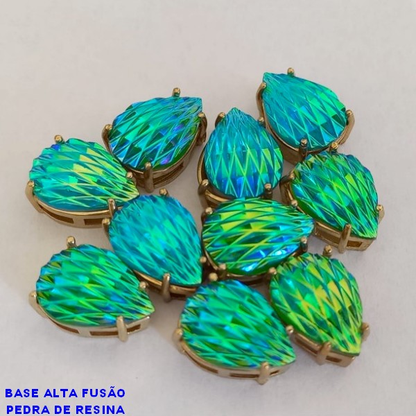 ACESSORIO NO BRUTO PRONTO PARA O BANHO  COM BASE EM (ALTA FUSÃO )TAMANHO 10X14 - "RESINA ACRILICA" PESO TOTAL 1.0GR - BRU000778