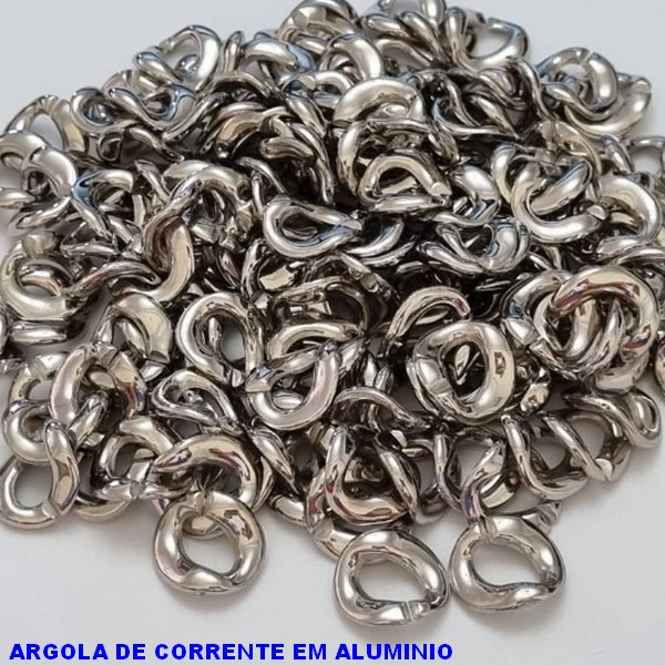 ACESSORIO NO BRUTO PRONTO PARA O BANHO -ACESSÓRIO ARGOLA CORRENTE ABS - PESO 0,5GR -TAMANHO 15MM - VENDIDA POR UNIDADE - BRU000891