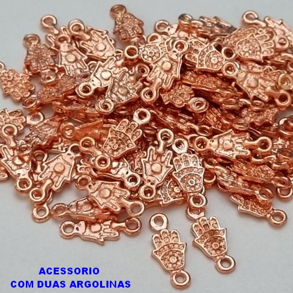 ACESSORIO  NO BRUTO PRONTO PARA O BANHO - MÃO HANSÃ - PESO TOTAL 0,6GR -TAMANHO 17MM BRU000898