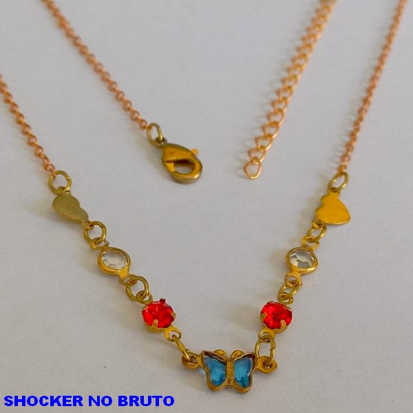 SHOCKER NO BRUTO PRONTO PARA O BANHO -COM ACESSORIOS CRISTAL SUPER DELICADA - PESO TOTAL 1,9GR  - BRU6403