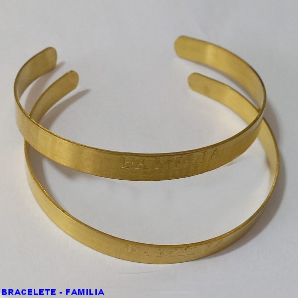 PULSEIRA (BRACELETE) NO BRUTO PRONTO PARA O BANHO(CX114)  - (3.2419F2) (FAMILIA) (UNIDADE)PESO TOTAL 5.2GR - LARGURA 7MM - BRU6701C
