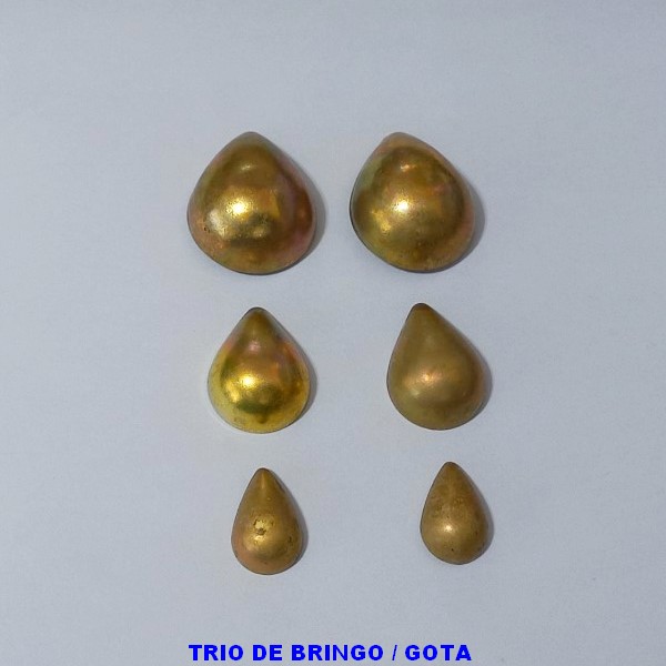 BRINCO NO BRUTO PRONTO PATA O BANHO - TRIO DE BRINCO COM TREIS TAMANHOS  25MM/ 20MM /15MM - PESO TOTAL DO TRIO 5,5GR - COMPOSIÇÃO 100% LATÃO - BRU8843