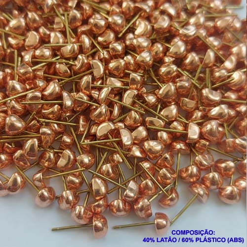 ACESSORIO (BRINCO NO BRUTO PRONTO PARA O BANHO(BRINCO FORMATO CORAÇÃO COM PINO)COMPOSIÇÃO 40% LATÃO 60% PLASTICO(ABS) - TAMANHO 6MM - PESO TOTAL 0,2GR - BRU0001215