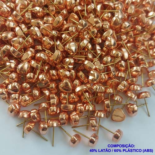 ACESSORIO (BRINCO NO BRUTO PRONTO PARA O BANHO(BRINCO FORMATO CORAÇÃO COM PINO)COMPOSIÇÃO 40% LATÃO 60% PLASTICO(ABS) - TAMANHO 8MM - PESO TOTAL 0,4GR - BRU0001212