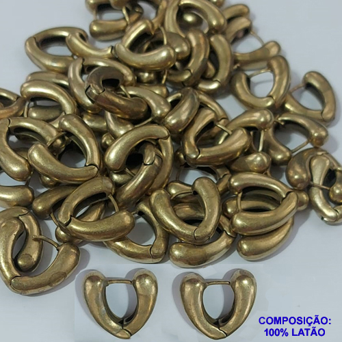 BRINCO NO BRUTO PRONTO PARA O BANHO(CX88) - ARGOLINHA DE PRESSÃO (TRANQUETA) - TAMANHO 20MM - PESO 9,9GR - BRU9079