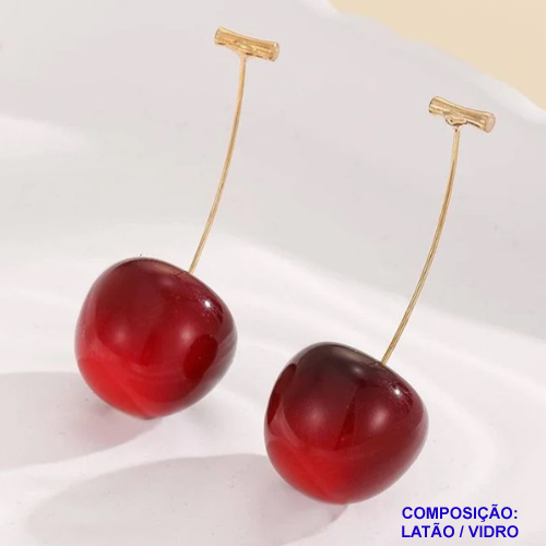 ACESSÓRIO NO BRUTO PRONTO PARA O BANHO - BRINCO FORMATO CEREJA - TAMANHO 18x20MM  PESO TOTAL DO PAR 11,2GR - PESO DA BASE 0,9GR (35MM) - VENDIDA POR PAR - BRU9686